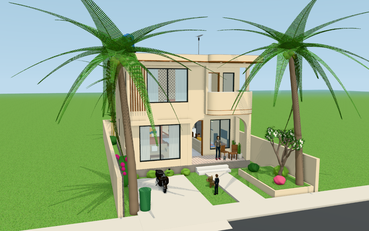 Fasad Rumah Teduh